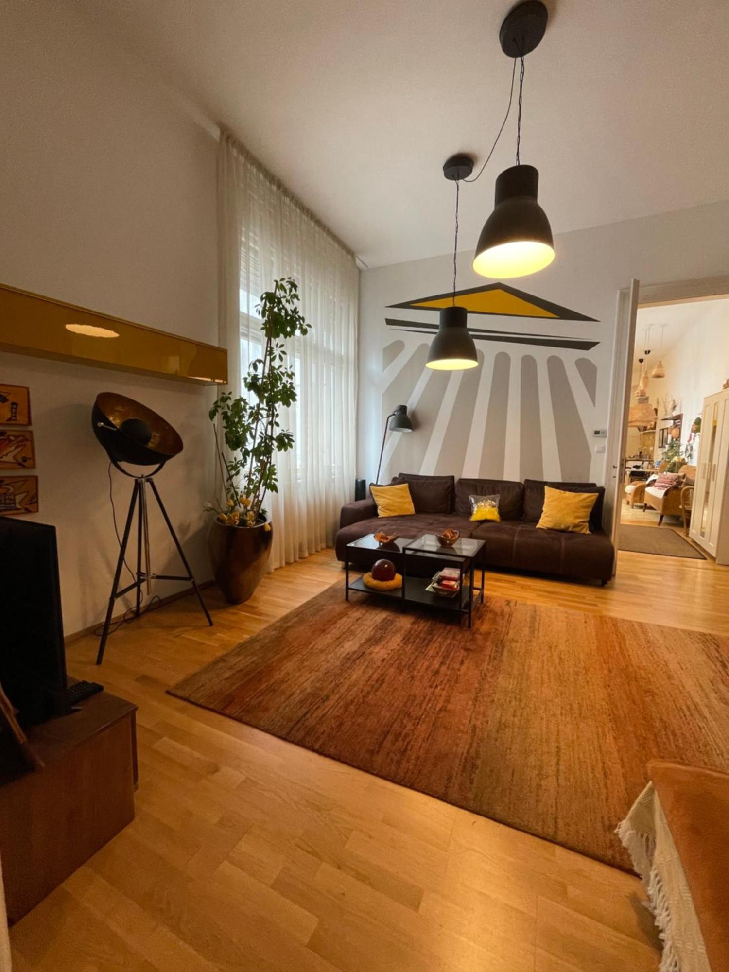 Amber Pearl Apartment 2 Rooms And 2 Bathrooms At Kalvin Square Будапеща Екстериор снимка