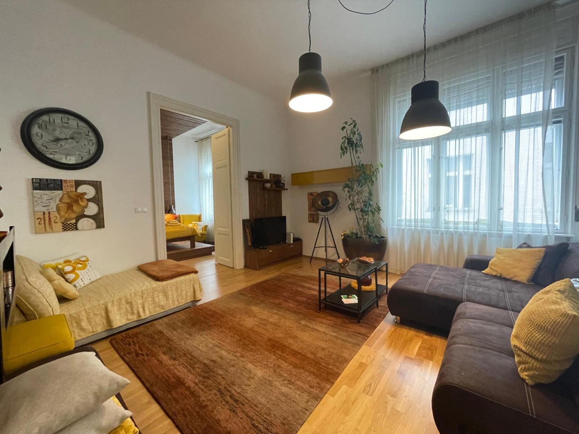 Amber Pearl Apartment 2 Rooms And 2 Bathrooms At Kalvin Square Будапеща Екстериор снимка